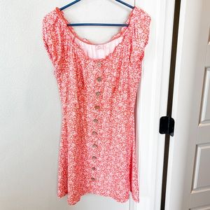 FLORAL MINI SUMMER DRESS